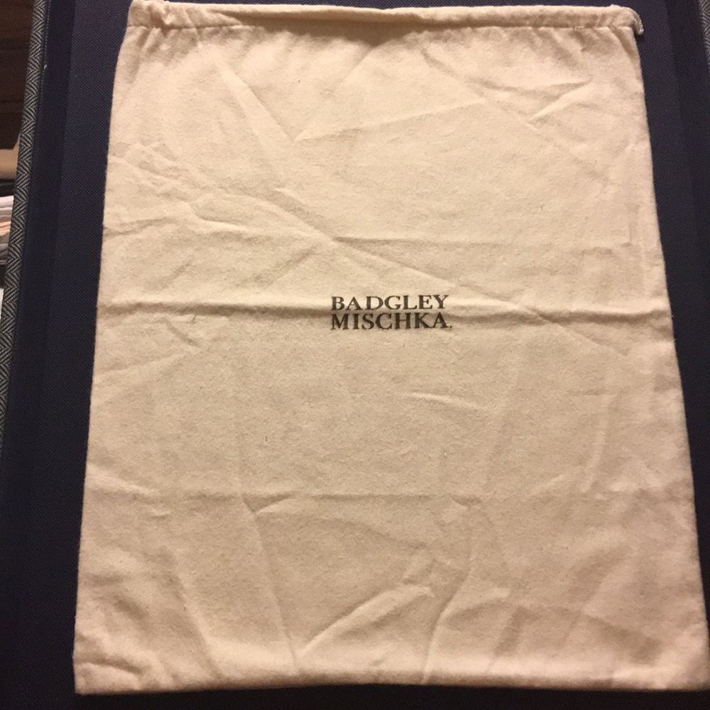 New Badgley Mischka Dust Bag
